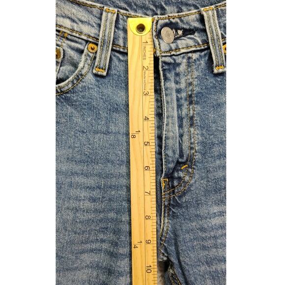 Levi Strauss & Co. Mens Medium Blue Wash Denim Jeans Pants 30x30 Straight Leg - Picture 5 of 8